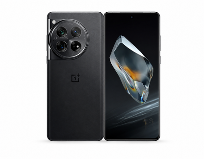 OnePlus 12 5G smartphone in black, quad-lens camera module
