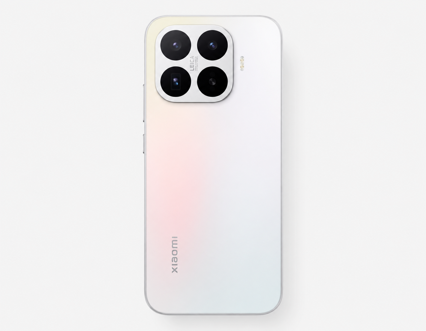 XIAOMI Mi 17T 5G White smartphone with quad-lens rear camera array