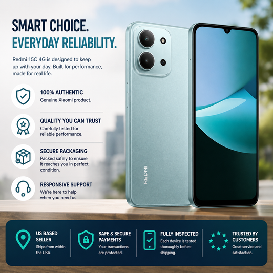 Light green smartphone and front screen side-by-side with dual rear camera lenses