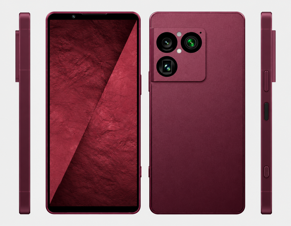 Sony Xperia 1 VIII XQ-GE74 Dual SIM 5G 512GB ROM 12GB RAM GSM Unlocked - Red