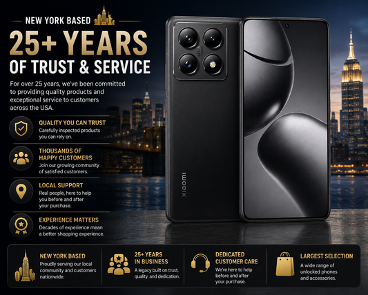 Xiaomi 14T Pro 5G Titan Black smartphone front and back view with quad rear cameras