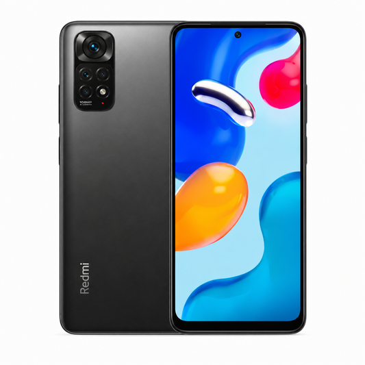 Xiaomi Redmi Note 11S 5G 128GB ROM 4GB RAM Dual SIM GSM Unlocked - Midnight Black