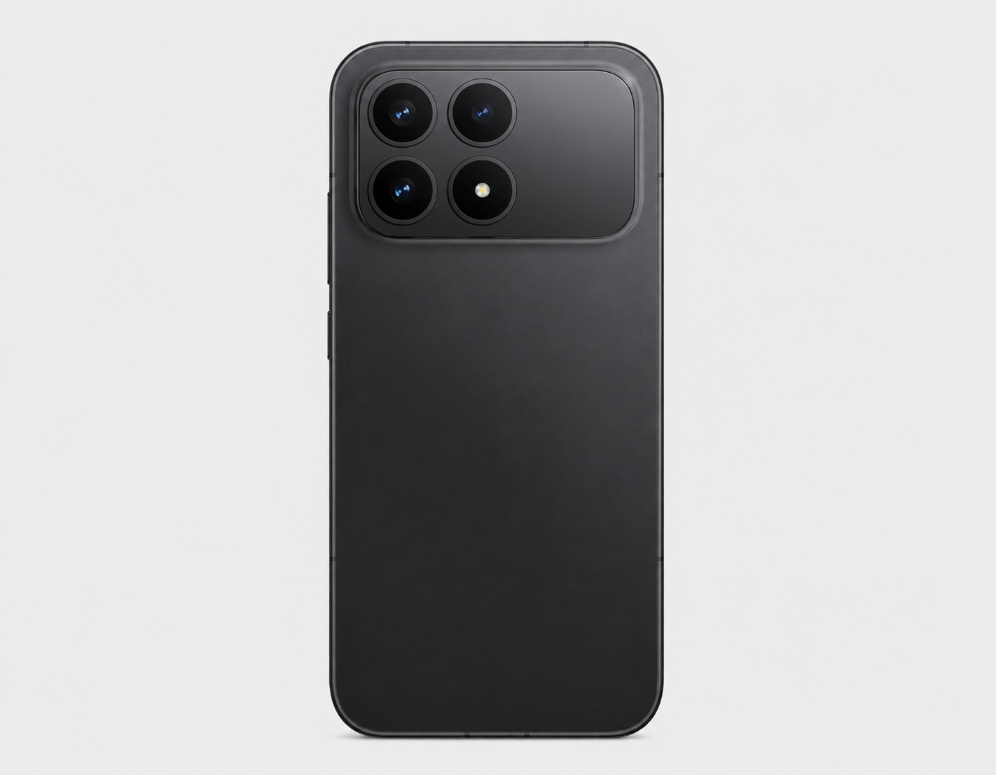 Xiaomi Poco F8 Pro 5G Black smartphone back with triple camera module and flash