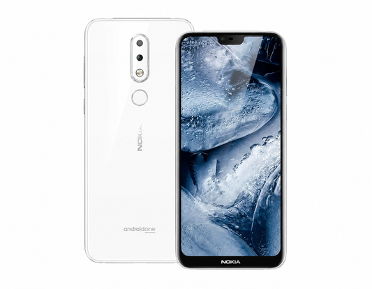 Nokia 6.1 Plus TA-1103 Dual SIM 64GB ROM 4GB RAM GSM Unlocked - White