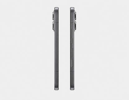 HONOR 600 Lite 5G Black smartphone side profile with buttons and port