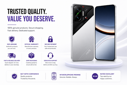 Xiaomi Poco F7 5G 256GB ROM 12GB RAM Dual sim GSM Unlocked - Silver