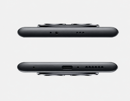 Xiaomi Redmi Note 15 4G Black smartphone left side view with buttons and ports
