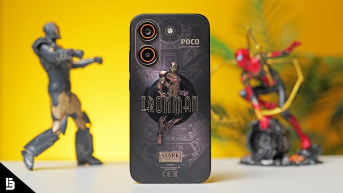 Xiaomi Poco X8 PRO 5G 512GB ROM 12GB RAM Dual SIM GSM Unlocked Iron Man Edition - Gold
