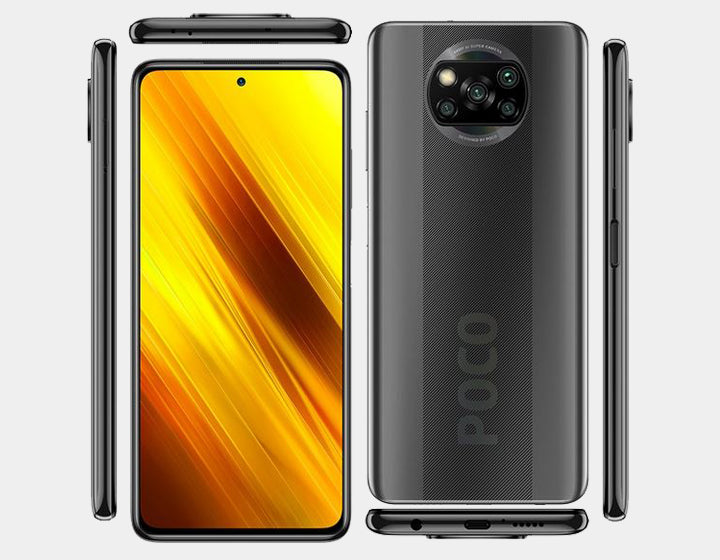 Xiaomi Poco X3 NFC 64GB, 6GB RAM, GSM LTE Unlocked - Shadow Grey