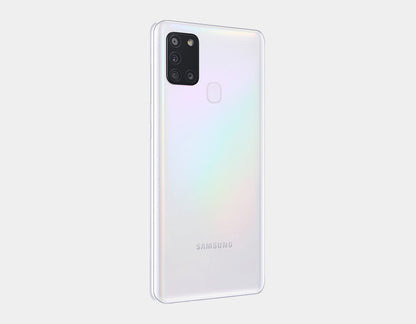 Samsung Galaxy A21s A217M/DS, 64GB/4GB RAM Dual SIM 6.5'' HD Factory Unlocked  - White
