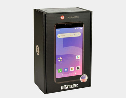 Maxwest Nitro 5P 8GB ROM 1GB RAM Dual sim 4G GSM Unlocked Silver