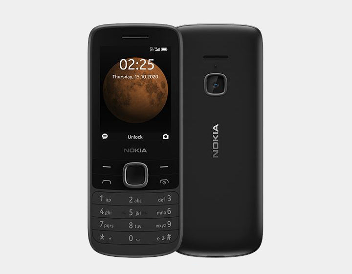 NOKIA 225 4G 128MB (TA-1282 SS) Single SIM GSM Unlocked - Black