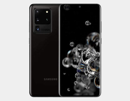 Samsung Galaxy S20 Ultra 5G SM-G988B/DS 128GB 12GB RAM GSM Unlocked - Cosmic Black