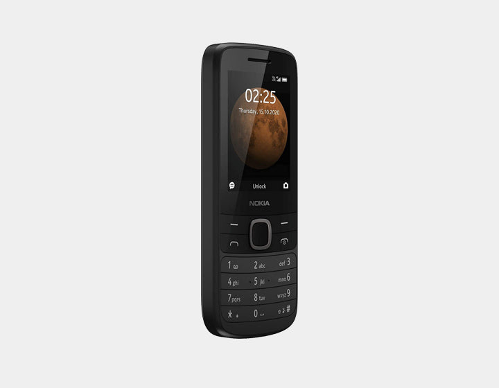 NOKIA 225 4G 128MB (TA-1282 SS) Single SIM GSM Unlocked - Black