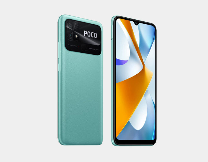 Poco C40 4G Dual SIM 64GB ROM 4GB RAM GSM Unlocked - Coral Green