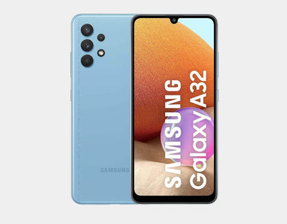 Samsung Galaxy A32 4G A325F/DS Dual SIM 128GB/8GB GSM Factory Unlocked - Awesome Blue