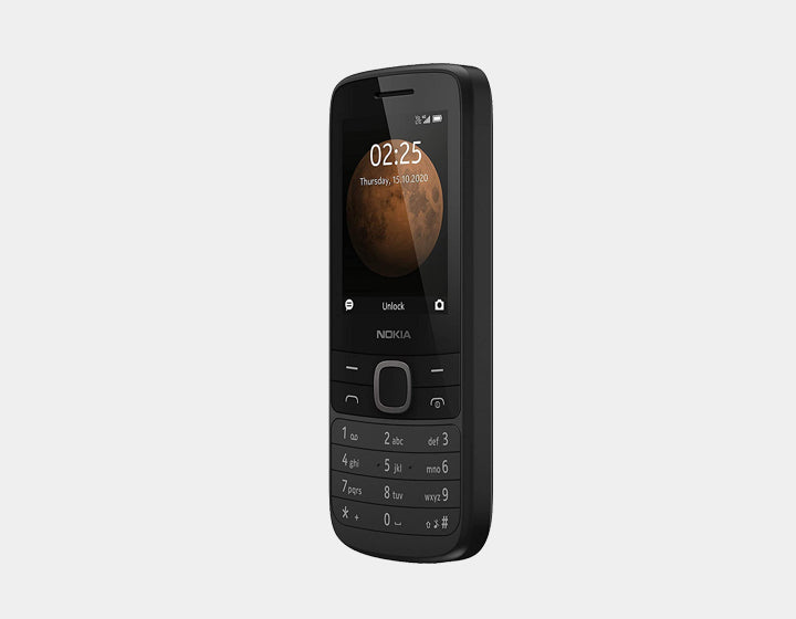 NOKIA 225 4G 128MB (TA-1282 SS) Single SIM GSM Unlocked - Black