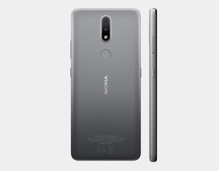 Nokia 2.4, TA-1274 Dual SIM 64GB ROM 3GB RAM GSM Unlocked - Grey