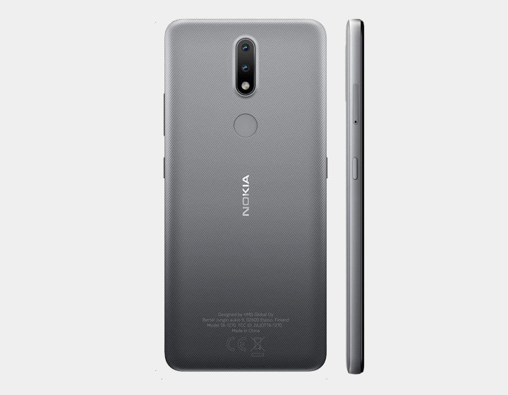 Nokia 2.4, TA-1274 Dual SIM 64GB ROM 3GB RAM GSM Unlocked - Charcoal Grey