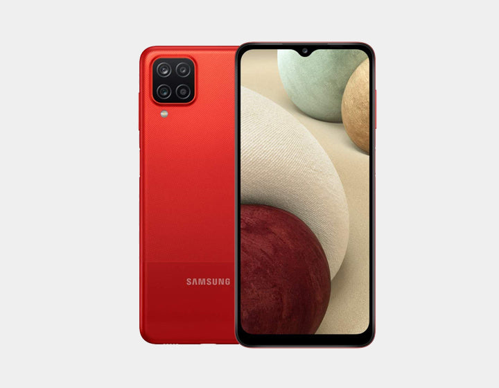 Samsung Galaxy A12 A127M 64GB 4GB RAM Dual SIM, GSM Unlocked - Red