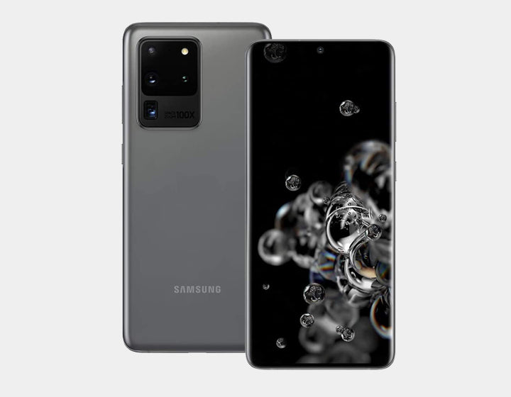 Samsung Galaxy S20 Ultra 5G G9880 Dual 256GB 12GB GSM Unlocked - Cosmic Grey