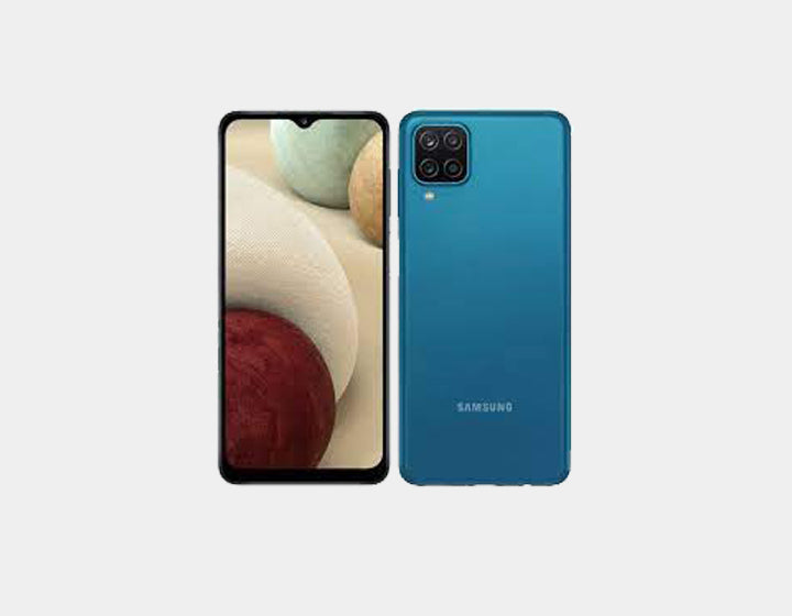 Samsung Galaxy A12 (A125F) 64GB 4GB RAM Dual SIM, GSM Unlocked - Blue