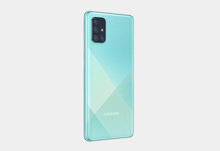 Samsung Galaxy A71 SM-A715F/DS 4G LTE 128GB + 8GB Ram 6.7" 4G LTE - Prism Crush Blue