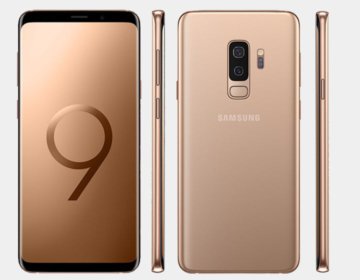Samsung Galaxy S9+ 128GB DS G965F Factory Unlocked (Sunrise Gold)