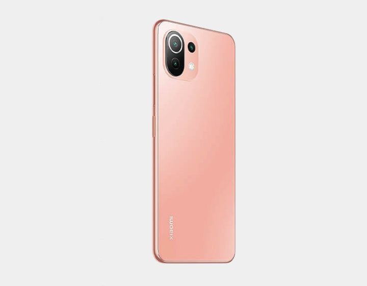 Xiaomi Mi 11 Lite 4G 128GB, 8GB RAM, Dual SIM LTE GSM Unlocked - Peach Pink
