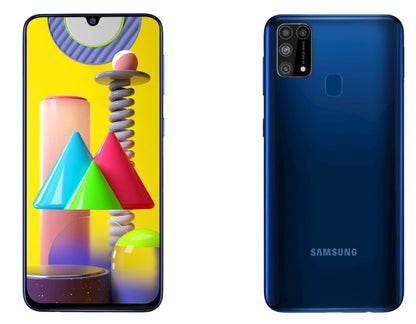 Samsung Galaxy M31 SM-M315F Dual SIM 4G LTE 128GB/6GB Ram GSM Unlocked - Blue