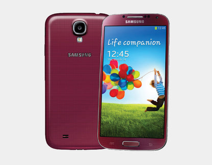Samsung Galaxy S4 (2013) GT-I9500 16GB/2GB 5.0" GSM Factory Unlocked - Red Aurora