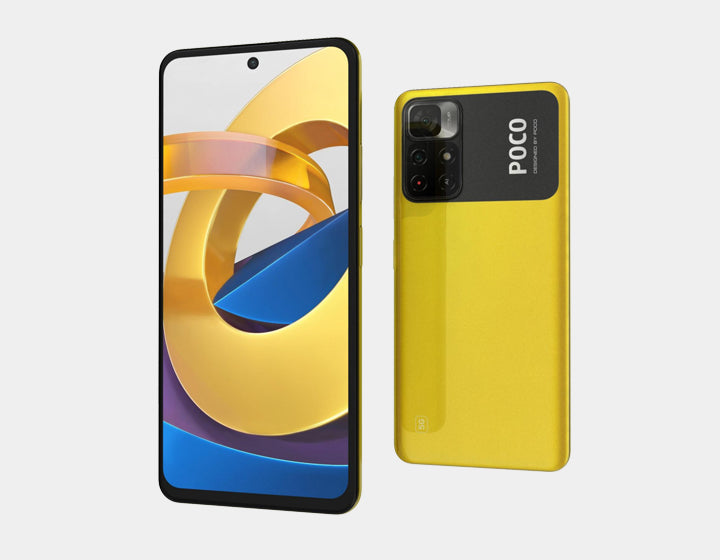 Xiaomi Poco M4 PRO 5G 64GB 4GB RAM Dual SIM GSM Unlocked - Yellow –  MyWorldPhone.com