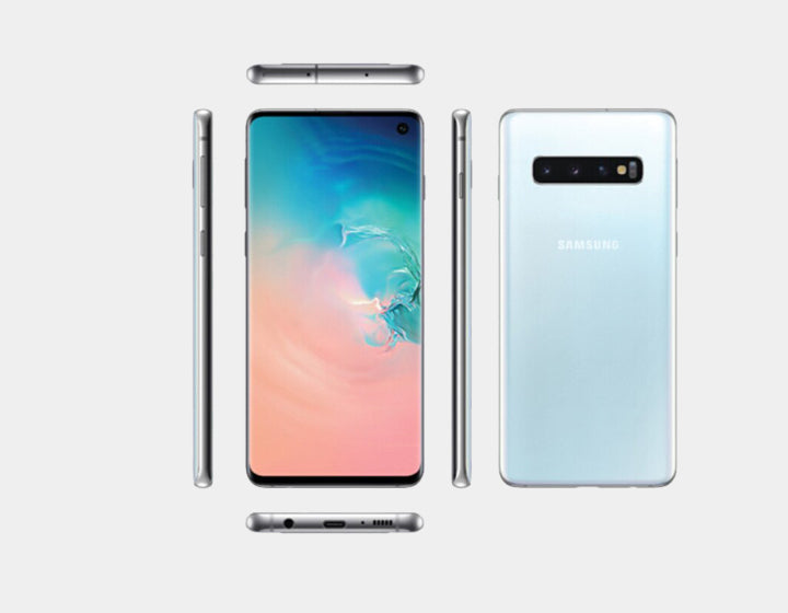 Samsung Galaxy S10 SM-G9730 128GB+8GB Dual SIM Factory Unlocked (Prism  White)