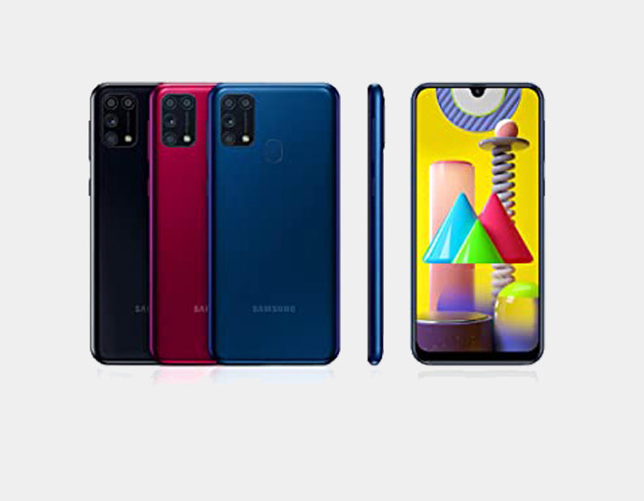 Samsung Galaxy M31 SM-M315F Dual SIM 4G LTE 128GB/6GB Ram GSM Unlocked - Blue