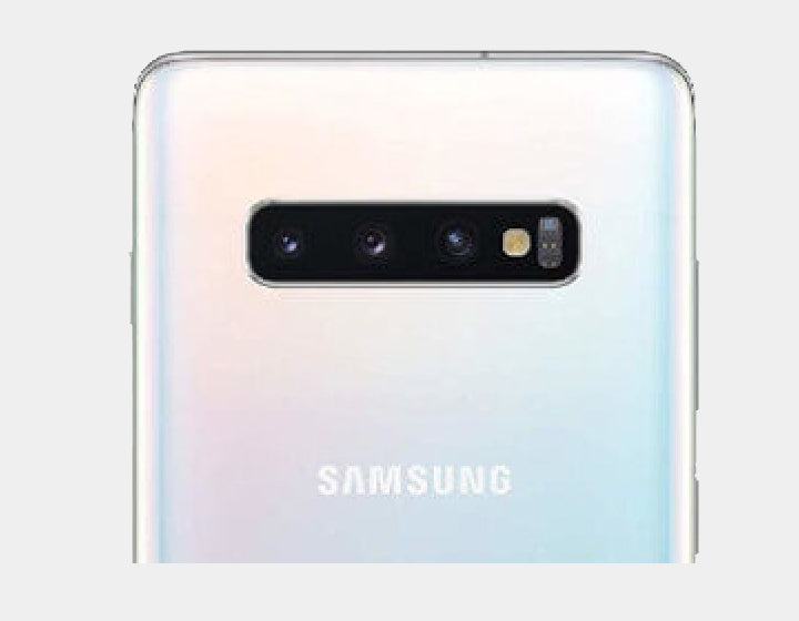 Samsung Galaxy S10+ SM-G975F/DS 128GB+8GB Dual SIM Factory Unlocked (Prism White)