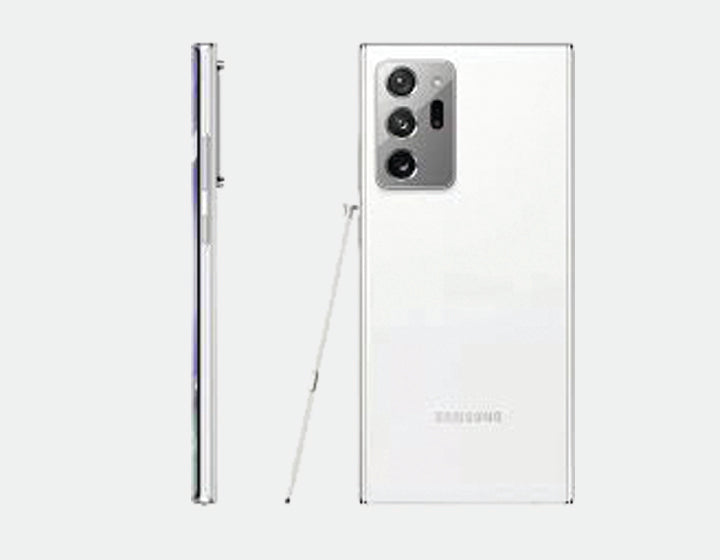 Samsung Galaxy Note 20 Ultra 5G SM-N986B/DS Dual Hybrid Sim 12GB+256GB GSM Unlocked - White