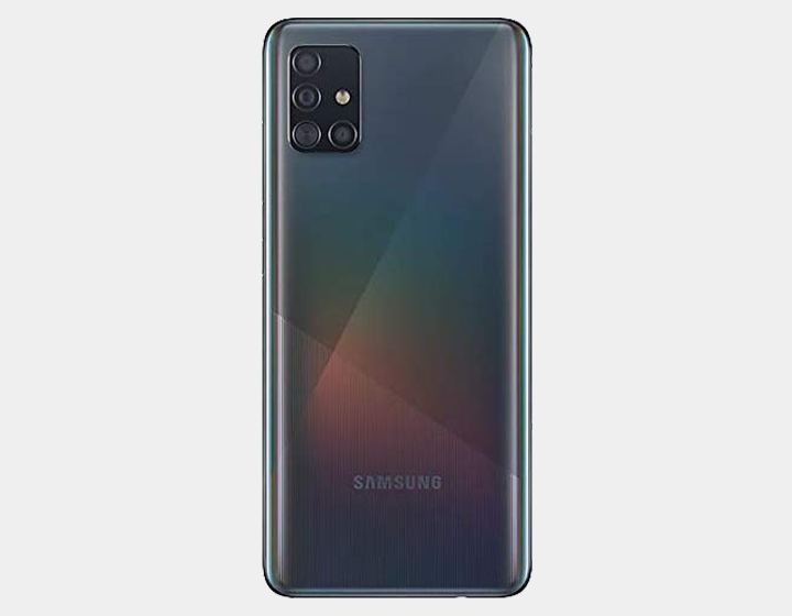 Samsung Galaxy A51 (SM-A515F/DS) Dual SIM 128GB,4GB RAM GSM Unlocked - Prism Crush Black- MyWorldPhone.com