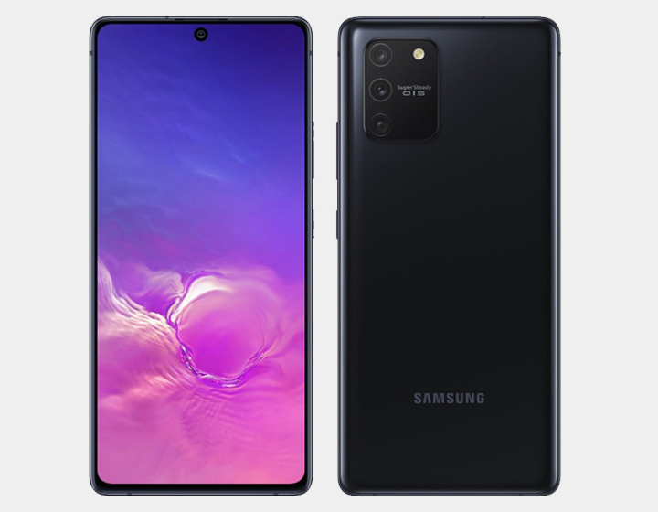 Samsung Galaxy S10  Lite SM-G770F 128GB+6GB Dual SIM Factory Unlocked (Prism Black)