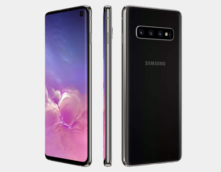 Samsung Galaxy S10 SM-G9730 128GB+8GB Dual SIM Factory Unlocked (Prism Black)- MyWorldPhone.com