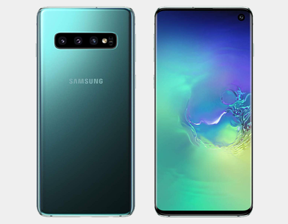 Samsung Galaxy S10 SM-G9730 128GB+8GB Dual SIM Factory Unlocked (Prism Green)- MyWorldPhone.com