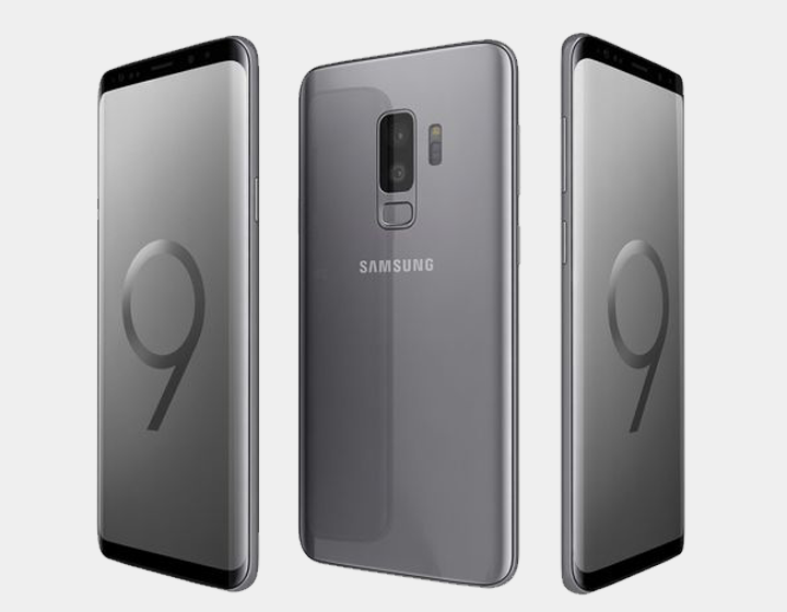 Samsung Galaxy S9+ 128GB DS G965F Factory Unlocked (Titanium Gray)- MyWorldPhone.com