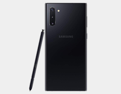 Samsung Galaxy Note 10 SM-N970F/DS 256GB 8GB RAM Factory Unlocked GSM - Aura Black- MyWorldPhone.com