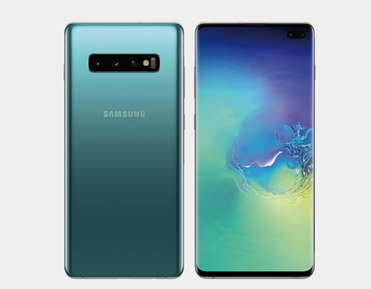 Samsung Galaxy S10+ SM-G975F/DS 128GB+8GB Dual SIM Factory Unlocked (Prism Green)- MyWorldPhone.com
