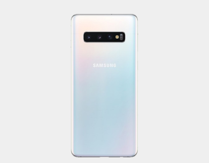 Samsung Galaxy S10+ SM-G975F/DS 128GB+8GB Dual SIM Factory Unlocked (Prism White)- MyWorldPhone.com