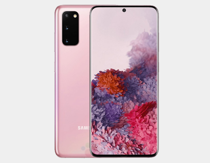 Samsung Galaxy S20 SM-G980F/DS 128GB+8GB Dual SIM Factory Unlocked - Cloud Pink